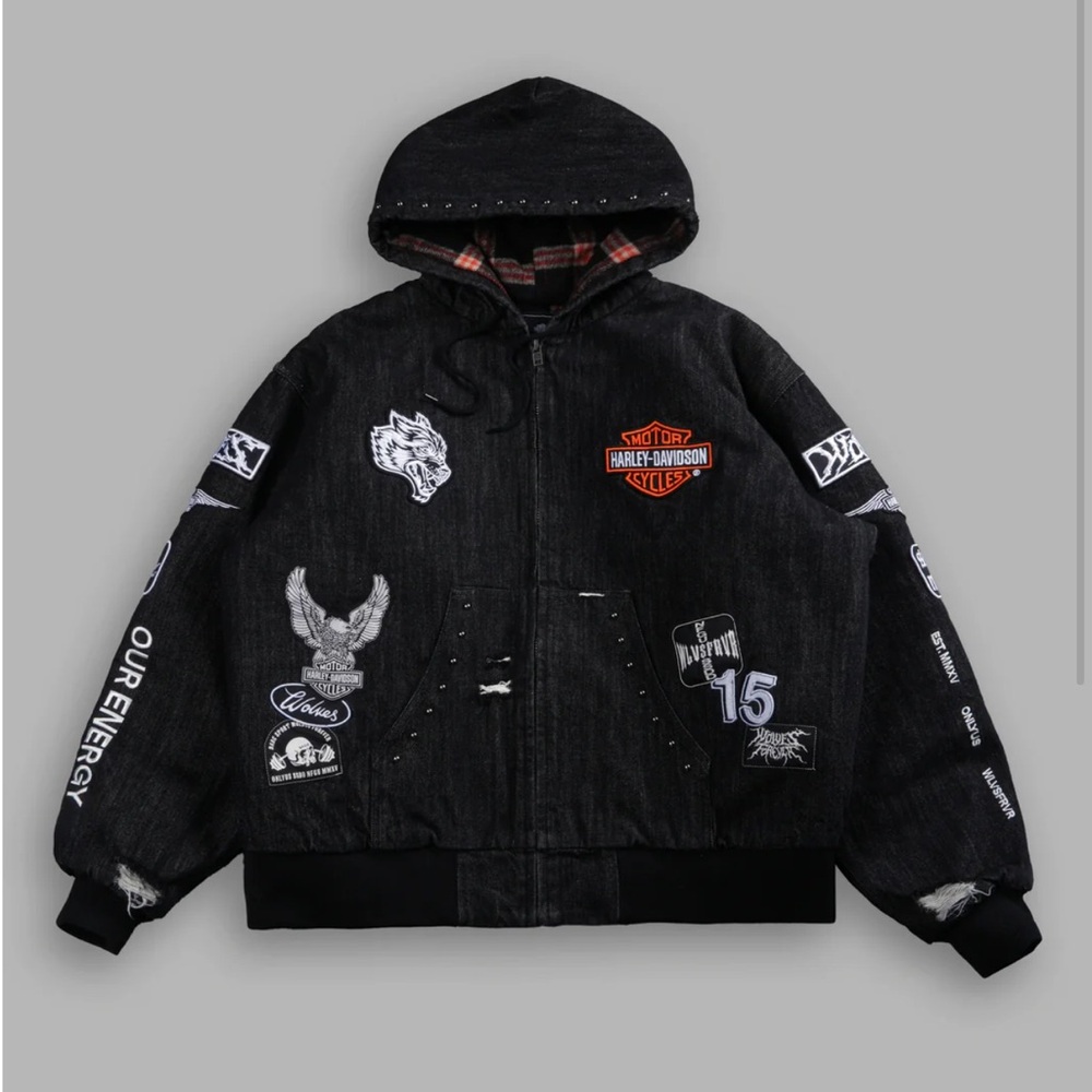 DARC SPORT x HARLEY DAVIDSON BROTHERHOOD UNISEX BOMBER JACKET NWT